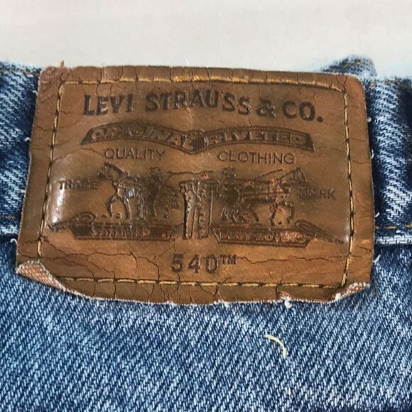Levi's 540 Vintage Paper Label Relaxed Fit Blue Men's Jeans - Picture 2 of 13